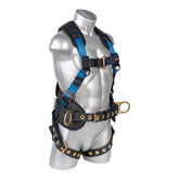 KStrong Kapture™ Essential+ 5-Point FBH with Back Pad, TB Waist Belt and Legs, 3 D-rings (each)